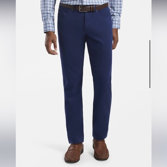 Peter Millar Ultimate Sateen 5- Pocket Pant Style #MF20B39 - Picture 1 of 7